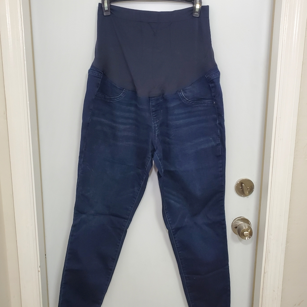 Maternity Blue Jeggings Size 16